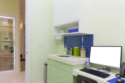 Doctor's office interior Stock Photos