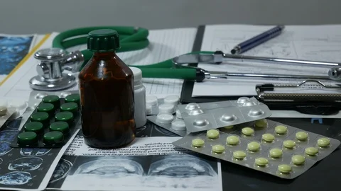 Doctor's office in the office Stock Footage 87356001