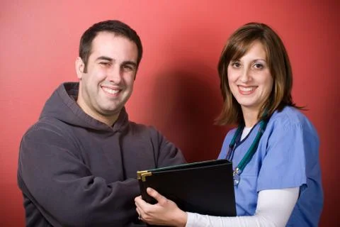 At the Doctors Office Stock Photos