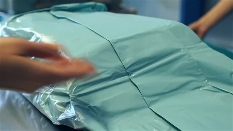 Doctors Preparing for Surgery. Stock Footage 92026822