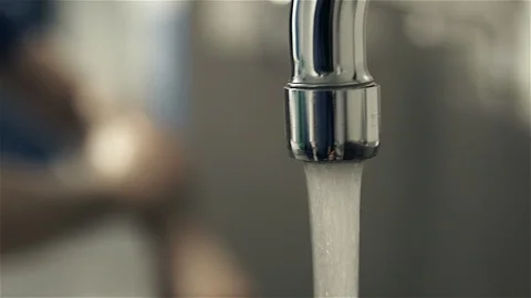 Doctors Preparing for Surgery. Wash Hands. Stock Footage 92159345