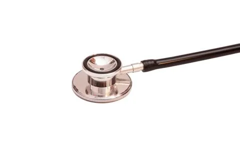 Doctor's stethoscope on  white background Stock Photos
