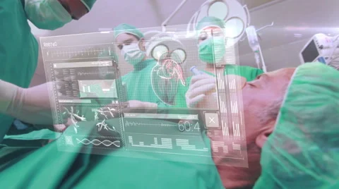 Doctors using latest technology Stock Footage 60968114
