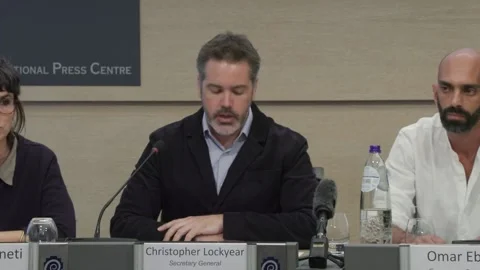 Doctors Without Borders urges EU to act on pattern of genocide and ethnic cleans Stock Footage 311382252