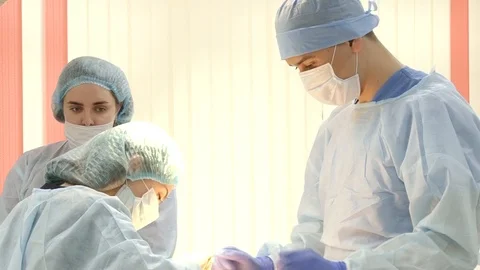 Doctors at work Stock Footage 103188567