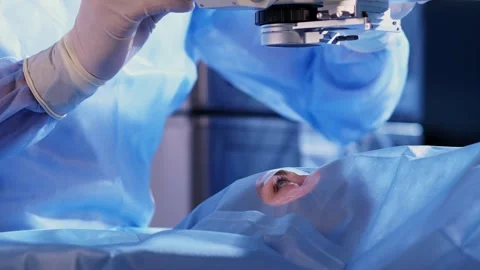 Doctors work in the operating room Stockbeeldmateriaal 265013762