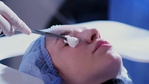 Doctors work in the operating room Stockbeeldmateriaal 265014508