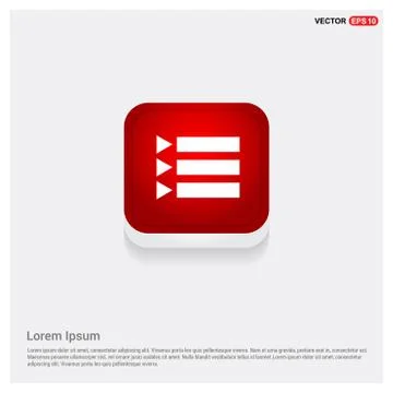 Document align icon Stock Illustration