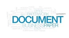 Document animated word cloud, text desig... | Stock Video | Pond5