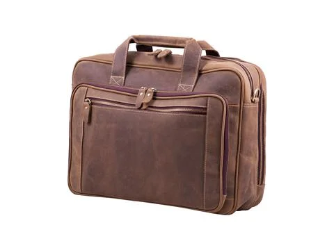 Document bag isolated on white background Stock Photos