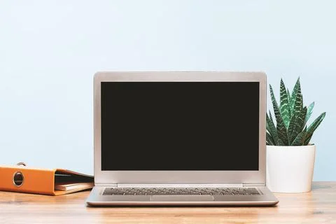 Document binder or lever arch file on a shelf or desk banner Stock Photos