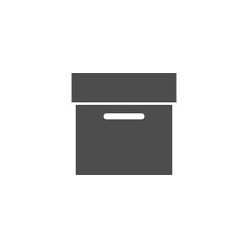 Document box icon. Elements of web icon. Premium quality graphic design icon Stock Illustration