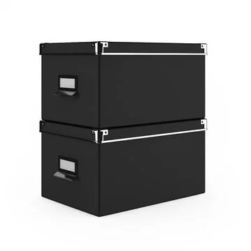 3D Model: Document Boxes ~ Buy Now #96470561