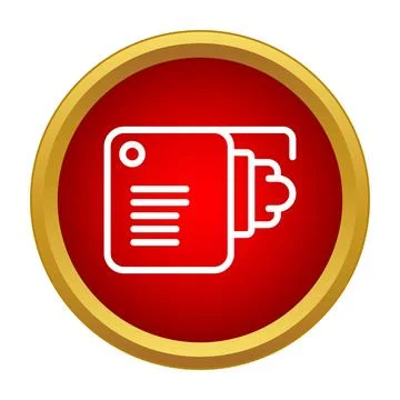 Document cards icon representing data information and files Stock Illustration