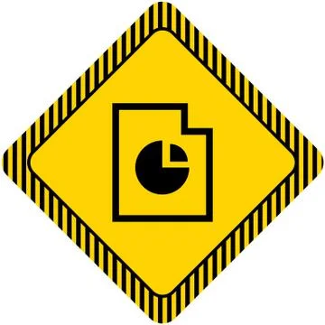 Document with chart Stock Illustration