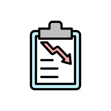 Document chat arrow icon. Simple color with outline vector elements of 스톡 일러스트
