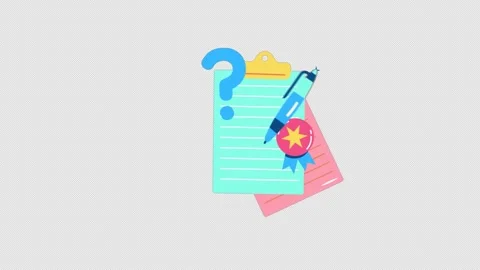 Document Checklist Notes Stock Footage 281252158