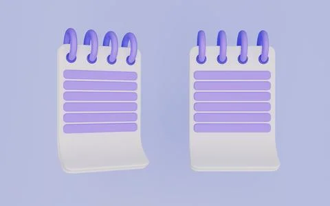 Document of clipboard information, Noted book document icon Stock Illustration