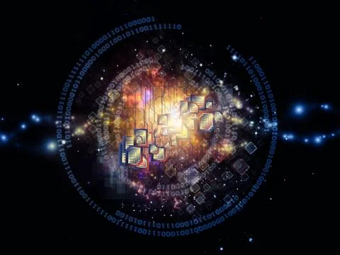 Document cluster 스톡 일러스트