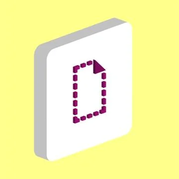 Document computer symbol Ilustración de archivo