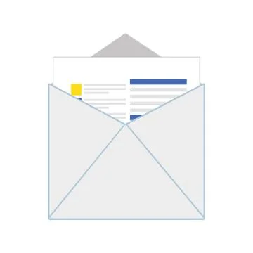 Document concept. Paper with data icon. vector graphic 스톡 일러스트