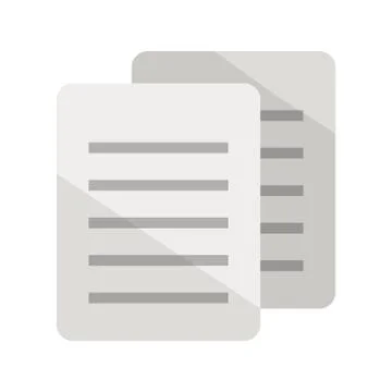 Document copy sign icon vector illustration Stock Illustration