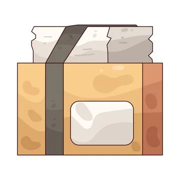 Document Delivery illustration Stock Illustration