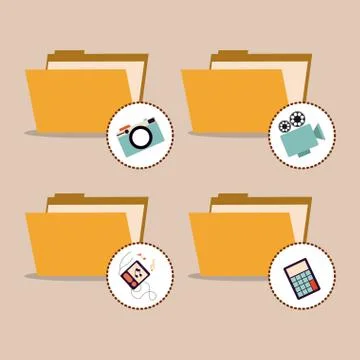 Document design 스톡 일러스트