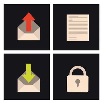 Document design Stockillustratie
