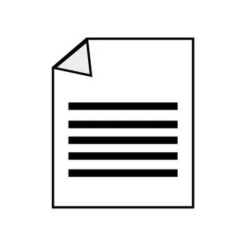 Document design. paper icon. Flat and isolated illustration 스톡 일러스트