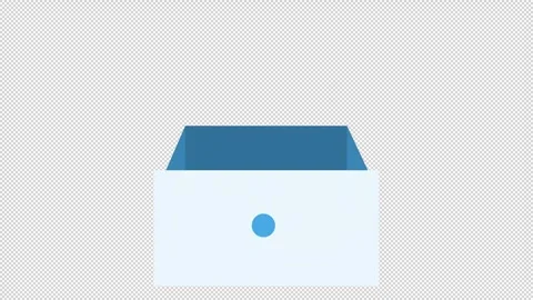 Document in Drawer Stock Footage 323492441