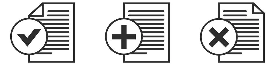 Document edit icon. Delete and add new page symbol イラスト素材