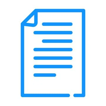 Document electronic color icon vector illustration Illustrazione stock