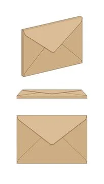 Document Envelope Stockillustratie