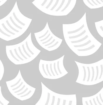 Document falls pattern seamless. Sheet of paper flies background Stock Illustration