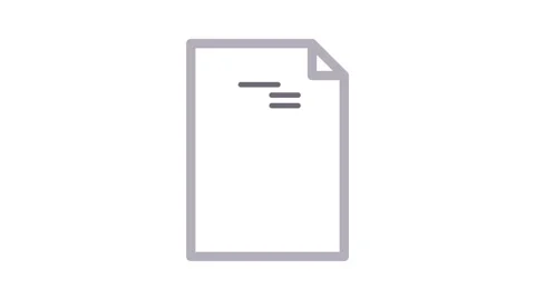 A document featuring a hyperlink prominently displayed on its surface. Stock Footage 334834228