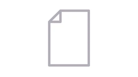 Document featuring a video camera icon, indicating content related to video.. Stock Footage 334834215