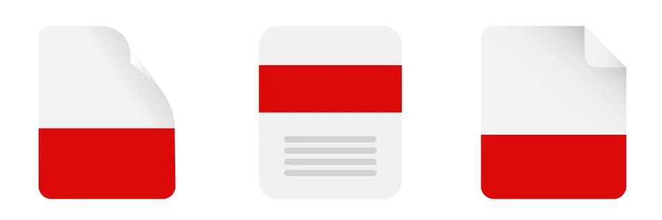 Document file icon. Document flat icon Stock Illustration