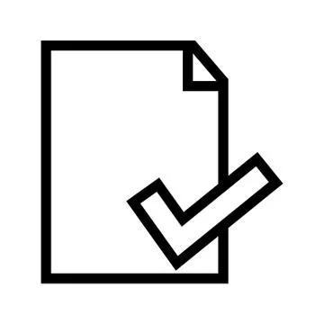 Document File Information/ Properties Icon Stock Illustration