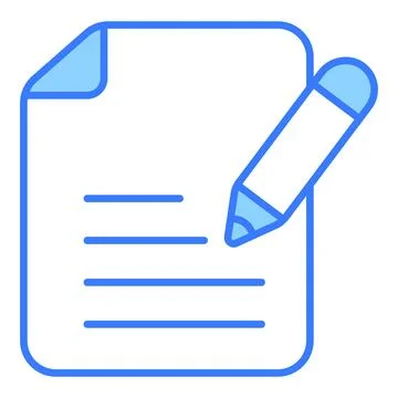 Document Finance Related Vector Line Icon. Editable Stroke Pixel Perfect. Stock Illustration