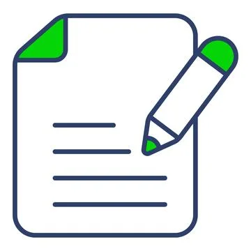 Document Finance Related Vector Line Icon. Editable Stroke Pixel Perfect. Stock Illustration