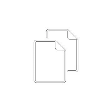 Document. flat vector icon Stock-Illustration