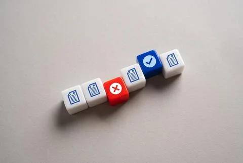 Document flow and bureaucracy. Working with correspondence. Simplifying wor.. Stockfoto's