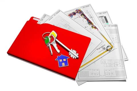 Document folder archive Stock-Illustration