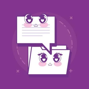 Document folder design Stock Illustration