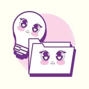 Document folder design Illustrazione stock