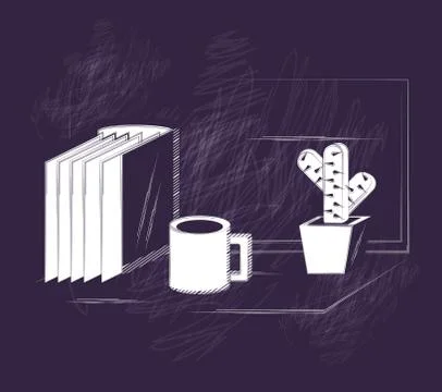 Document folder design Stock Illustration