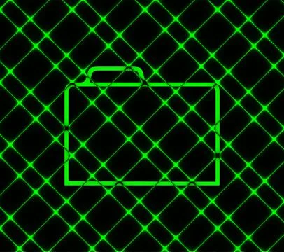 Document folder icon symbol Flat modern web design with long shadow and space Illustrazione stock