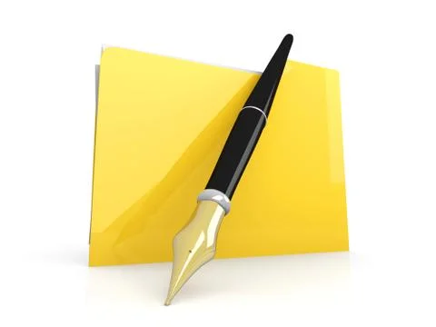 Document folder Stock-Illustration