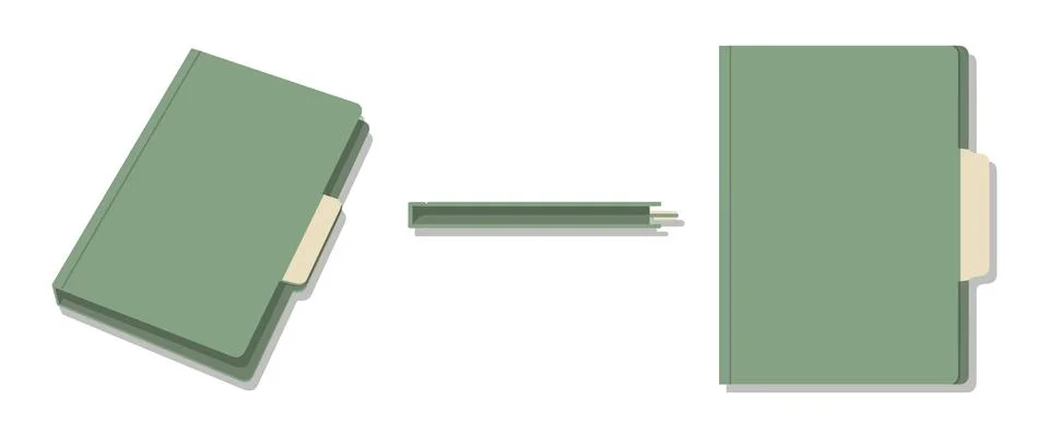 Document Folder 스톡 일러스트